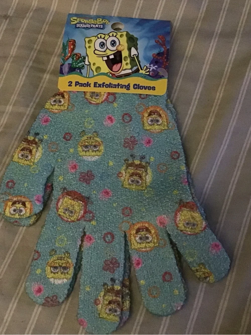 SpongeBob SquarePants Yellow & Blue Reusable Makeup Remover Pads